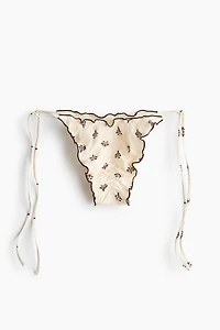 Cheeky Tie Bikini Bottoms