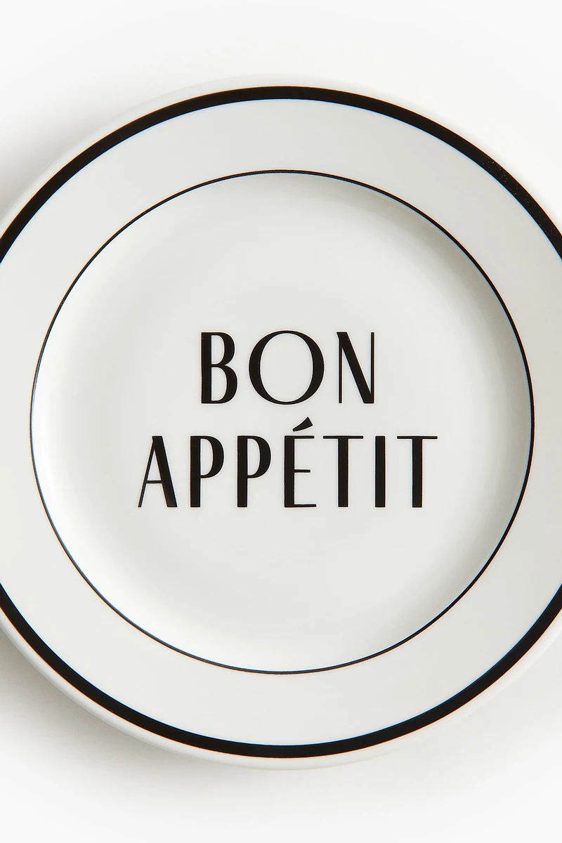 Medium-Sized Porcelain Plate