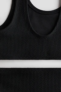 Textured Two-Piece Swimsuit