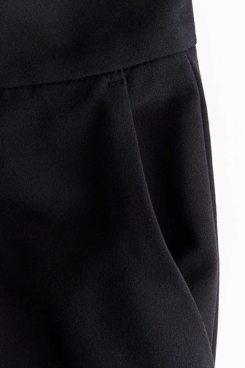 Dressy Barrel-Leg Pants