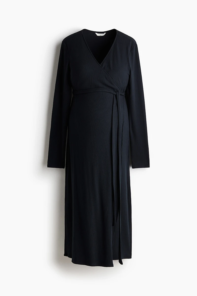 MAMA Nursing Wrap Dress