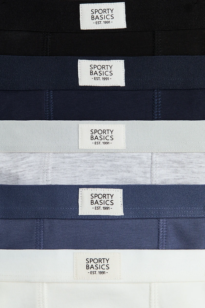 5-pack Cotton Boxer Briefs