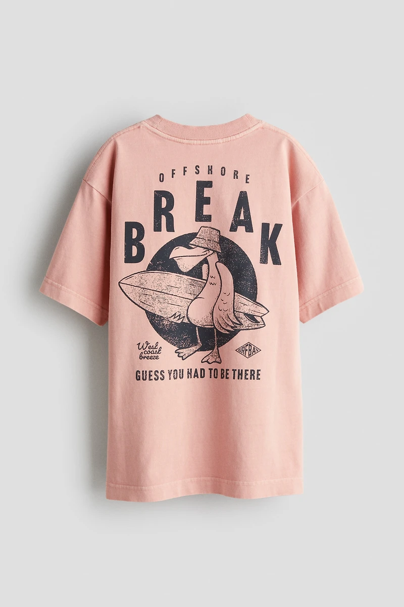Printed Cotton T-Shirt
