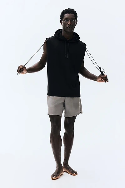 Regular-Fit Sleeveless Sports Hoodie with DryMove™