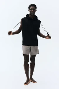 Regular-Fit Sleeveless Sports Hoodie with DryMove™