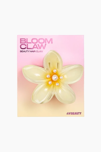 Flower-Shaped Hair Claw