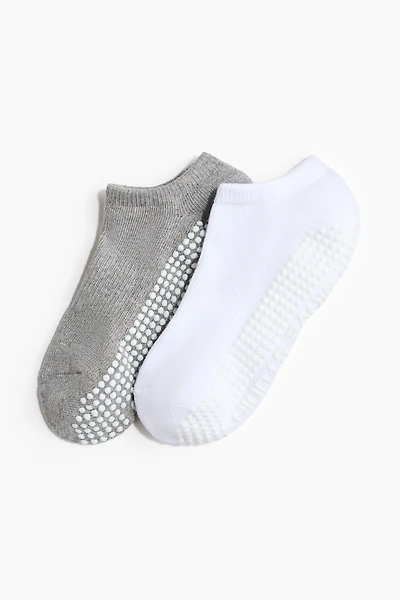 Lot de 2 paires chaussettes antidérapantes