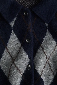 Cardigan with Collar