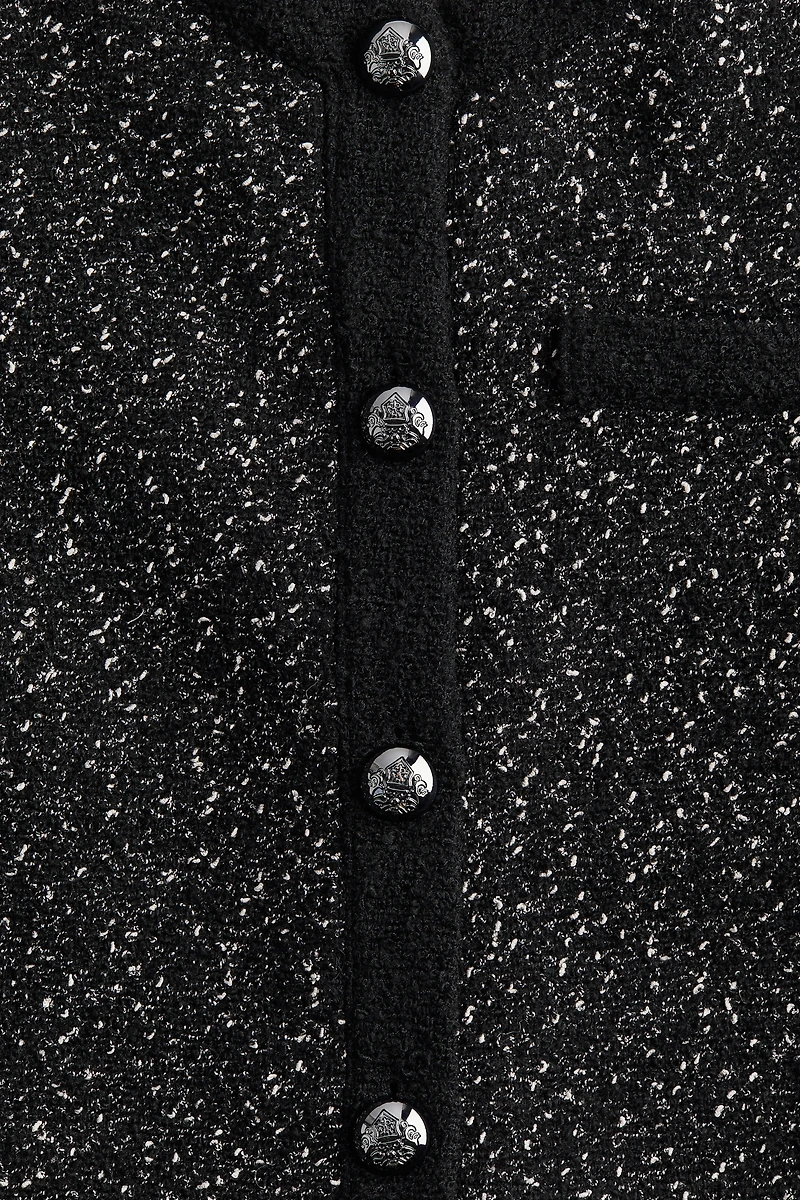 Textured-Weave Jacket