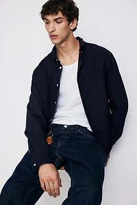 Chemise texturée classique