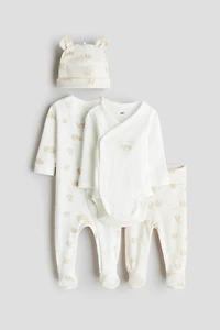 4-piece Cotton Jersey Gift Set