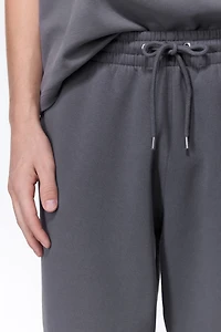 Pantalon en molleton ample