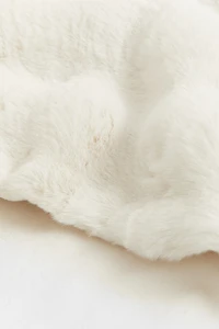 Structured Fluffy Throw