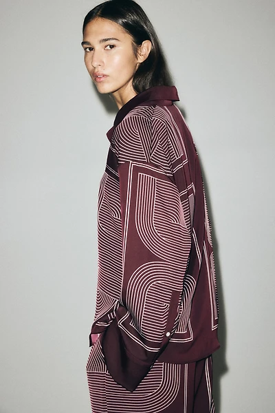 Oversized Twill Shirt