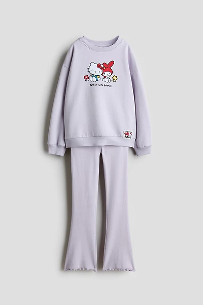 2-piece Printed Set