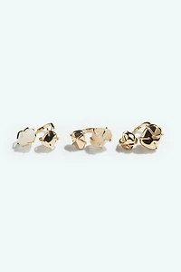 Lot de 3 bagues