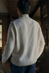 Regular Fit Mock Turtleneck Sweater