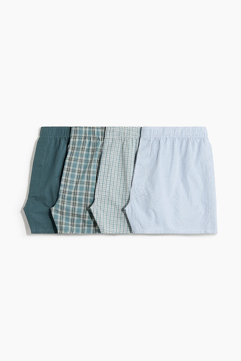 4-Pack Woven Boxer Shorts