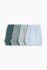 4-Pack Woven Boxer Shorts