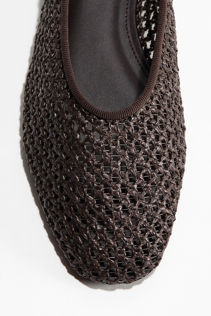 Ballerines tressées