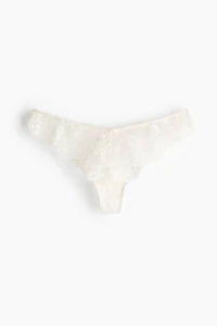 Culotte Tanga brodée