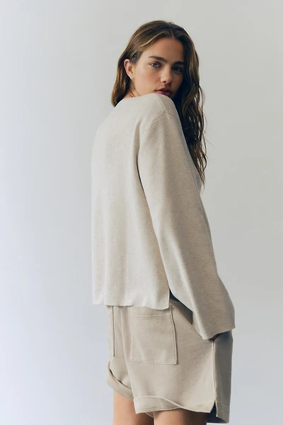 Chandail ample en fin tricot