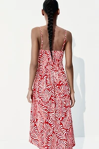 Smocked Strappy Dress