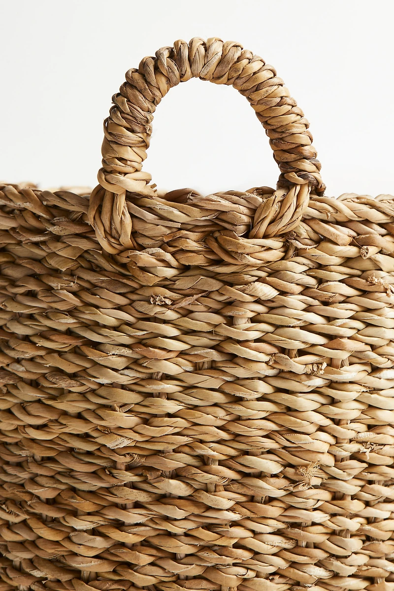 Small Seagrass Wall Storage Basket