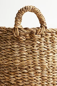 Small Seagrass Wall Storage Basket