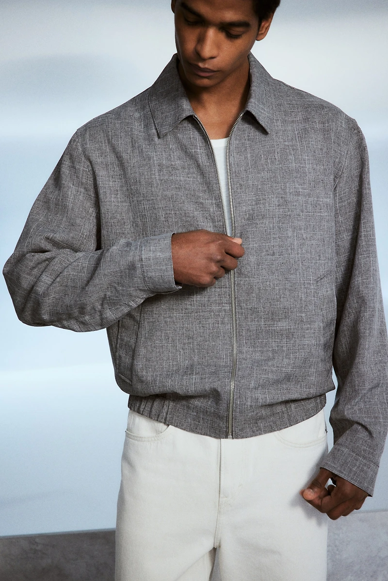 Regular Fit Twill Jacket