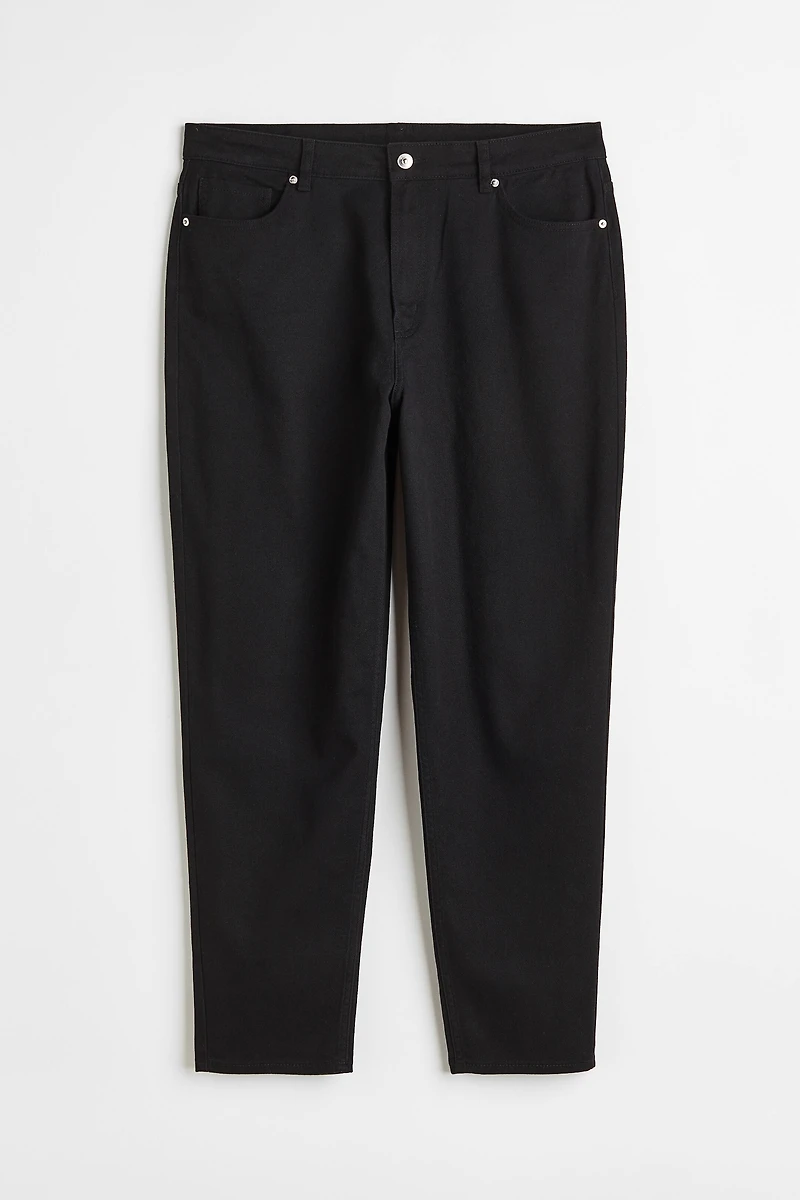H&M+ Mom Loose Fit Twill Pants