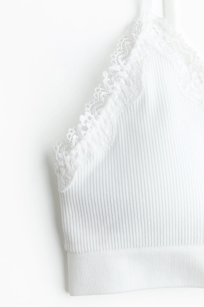 Seamless Padded Soft-Cup Bra