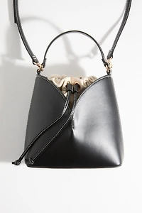 Crossbody bucket bag