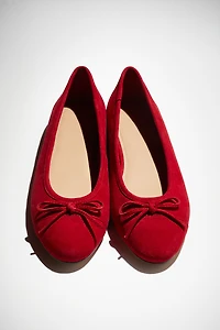 Leather Ballet Flats