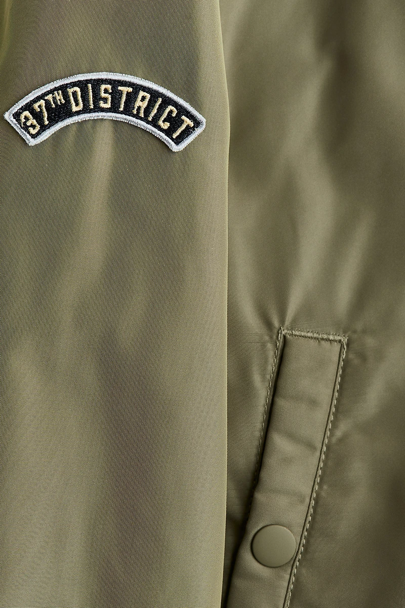 Hooded Bomber Jacket