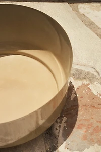 Cache-pot large en métal