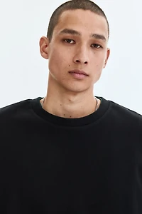 Loose-Fit Interlock T-Shirt
