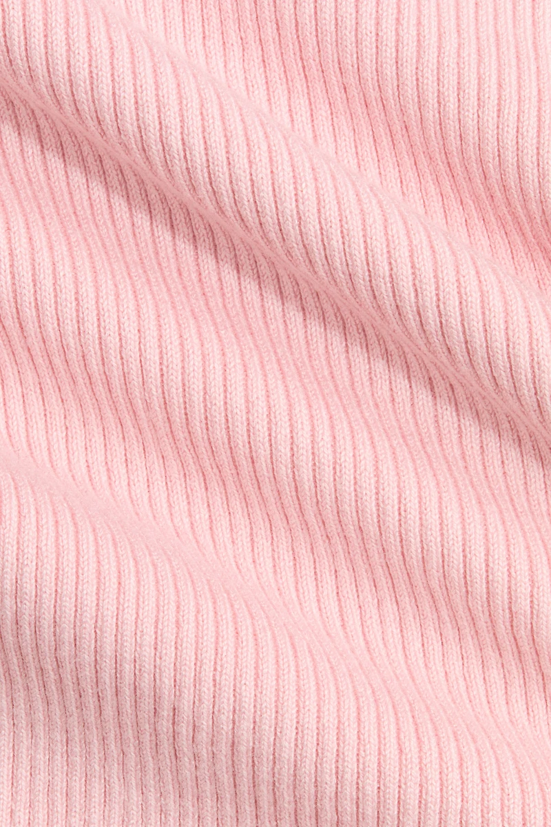 Haut en tricot côtelé