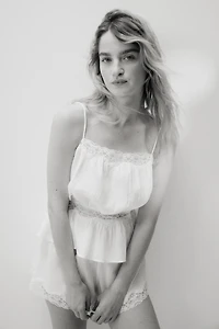 Crinkled Cotton Pajamas
