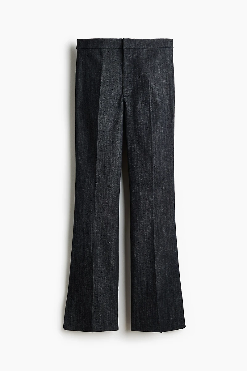 Jean évasé taille haute