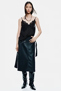 Lace-Detail Camisole Top