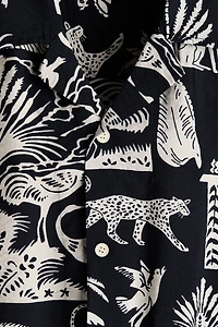 Relaxed-Fit Printed Resort Shirt