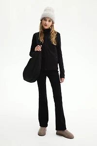 Warm Flared Sports Leggings with ThermoMove™