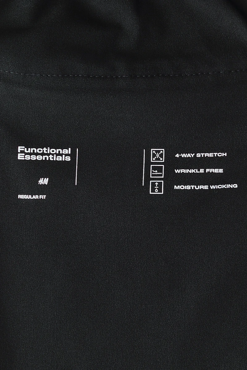 Four-Way Stretch Regular-Fit Pull-On Pants