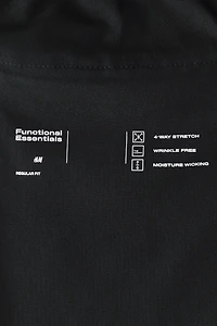 Four-Way Stretch Regular-Fit Pull-On Pants