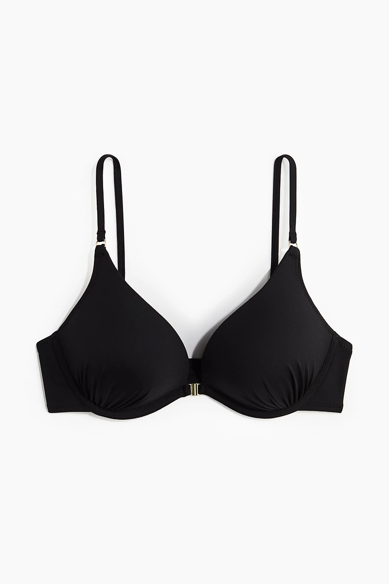 Super Push-Up Plunge Bikini Top
