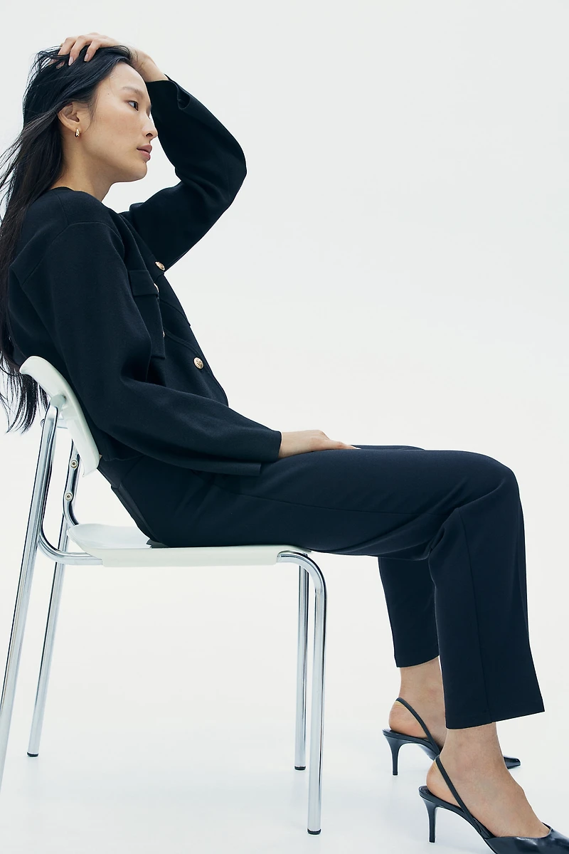 Tapered Jersey Pants