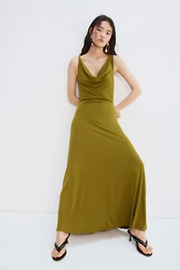 Draped Jersey Dress
