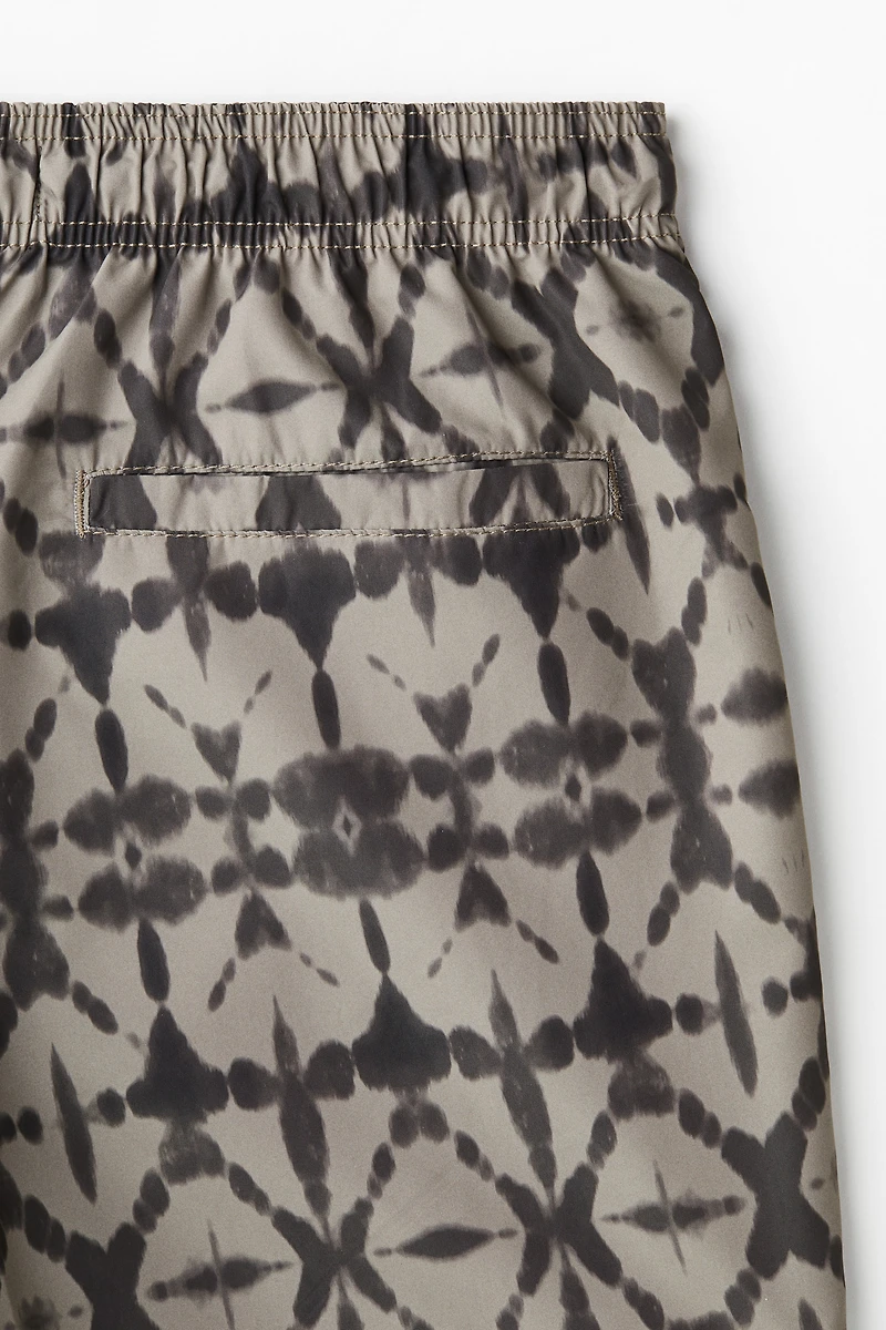 Patterned Swim Shorts