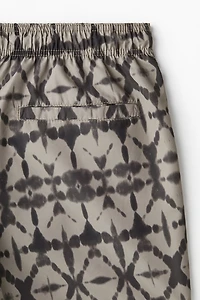 Patterned Swim Shorts